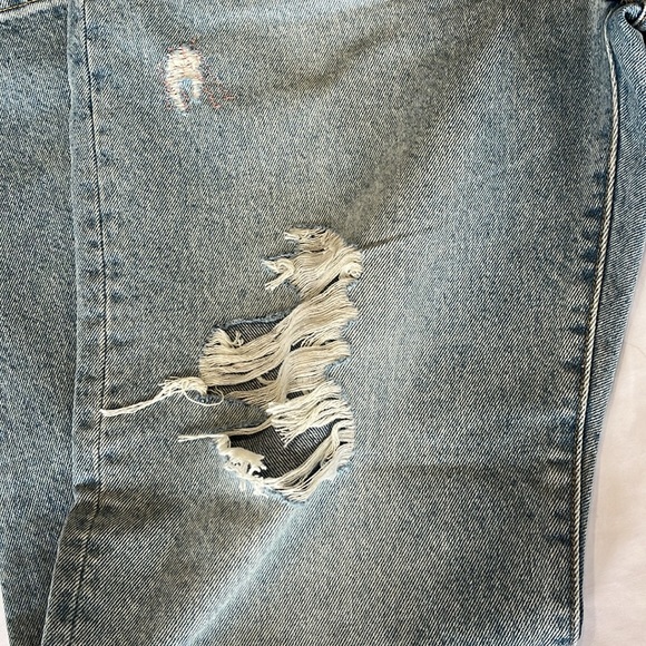 Levi's 501 Novel Tea 90's Jeans Distressed Patched 150th ANNIVERSARY 31x30 NWT - Picture 8 of 15